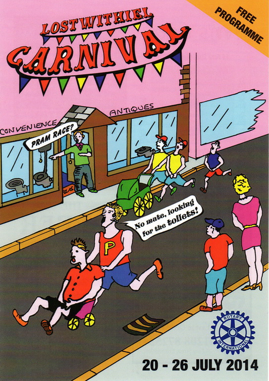 2014 Lostwithiel Carnival Programme Page 01